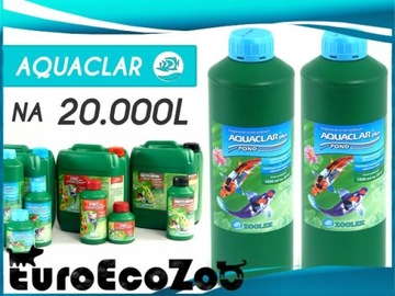 ЗООЛЕК АКВАКЛАР 1л Осветляет и удаляет водоросли в пруду