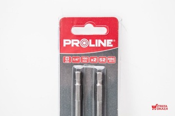 НАКОНЕЧНИКИ PROLINE 1/4 PZ2 10 см — насадки 2 шт.