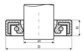 УПЛОТНИТЕЛЬ 47X65X16,5 CORTECO 12015734 5172329