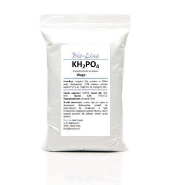 KH2PO4 Diwodorofosforan potasu czysty do 99,9% 50g