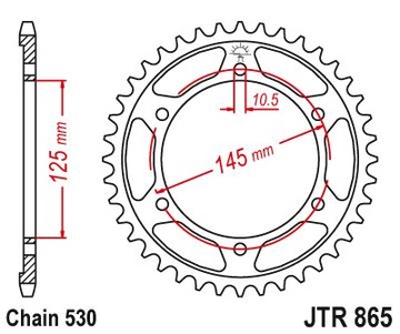 Комплект привода Yamaha FZX 750 1986-1997 X-Ring