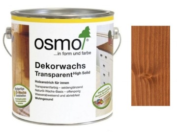 Osmo Wosk Dekoracyjny 3138 Mahoń 0,125L TAX FREE