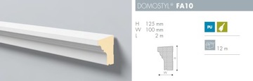 DOMOSTYL FA10 Легкий ОКОННЫЙ ПРОФИЛЬ 125 x 100 мм