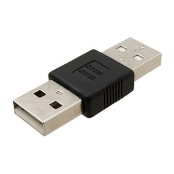 Adapter Przejściówka Łącznik wtyk USB do USB M/M