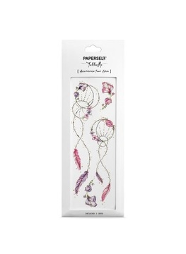 Tatuaż dla dzieci kobiet DreamCatcher Paperself wodny