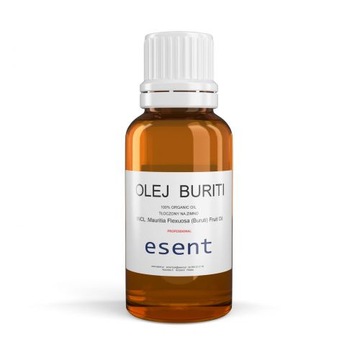 Olej Buriti 20 ml Nierafinowany Esent