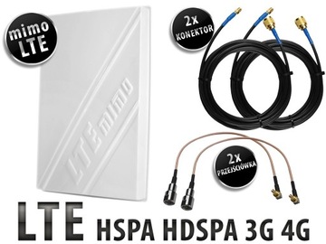 ДВОЙНАЯ MIMO АНТЕННА 4G ULTRA LTE 28 дБи TS9 CRC9 SMA