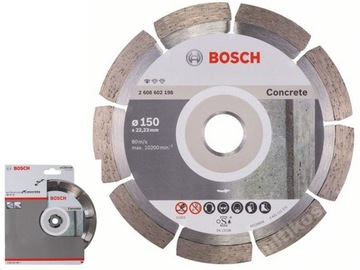 BOSCH Tarcza diamentowa DO BETONU 150 x22,2