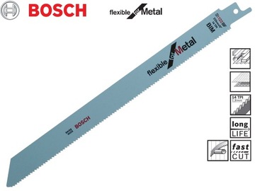 Пильное полотно BOSCH S 1122 BF по металлу 225мм