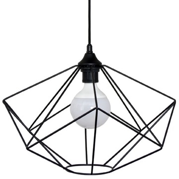 DUŻA Lampa wisząca DRUCIAK vintage loft można LED