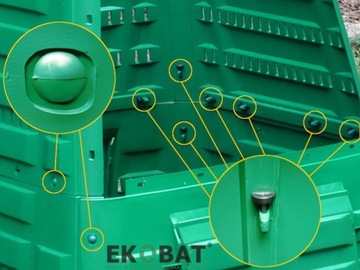 2x ТЕРМОКОМПОСТЕР 720л КАЧЕСТВО НА ЛЕТ