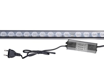 HERBGARDEN Lampa LED grow listwa do roślin rozsady pełne spektrum 115cm 54W