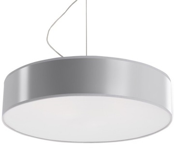 Sollux Lampa Wisząca Sufitowa Zwis ARENA 45 Szara