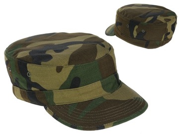 Военная патрульная кепка Mil-Tec BDU армии США Field woodland XL