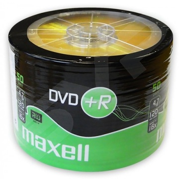 Диски Maxell DVD+R, 100 шт + Маркер.