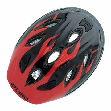 Kask rowerowy GIRO RASCAL black/red S-M 46-50cm