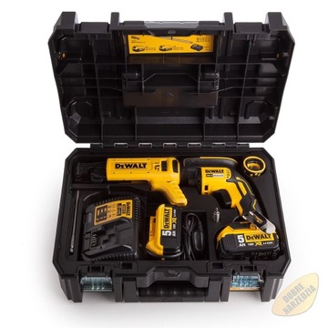 Отвертка для гипсокартона DeWalt DCF620P2K XR, аккумулятор 18 В, 5 Ач