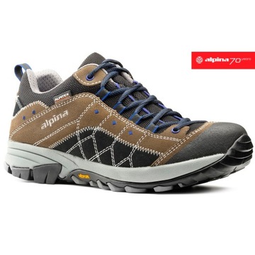 ALPINA TROPEZ VIBRAM SKÓRA Buty Trekkingowe r.41