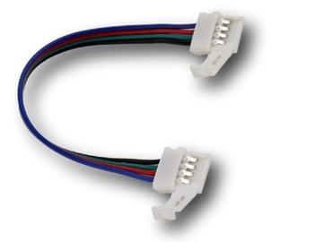 Złączka 4pin 10mm RGB łączenia taśmy LED przewodem