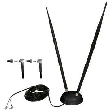 ANTENA DUAL LTE HSPA+ 13dBi Huawei ZTE MF823 E5372