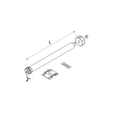 ALUPROF DM35SD мотор для рольставней 10NM/17 SHORT 40см