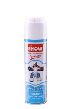 SHOW Preparat pianka w sprayu do czyszczenia skóry zamszu nubuku 250ml