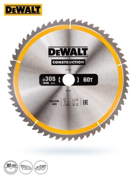 Пильное полотно по дереву DeWalt DT1960 305 мм 30 мм 60z