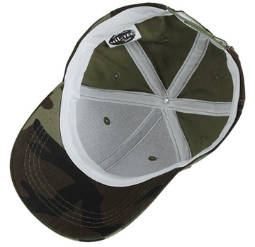ДЕТСКАЯ КЕПКА MIL-TEC ИЗ ХЛОПКА ДЛЯ МАЛЬЧИКОВ CAMO CAMO WOODLAND