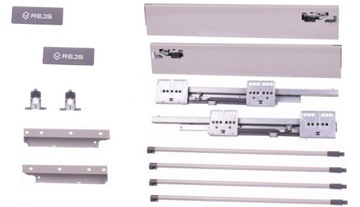 REJS szufladka comfort box L-350 wysoka 204 szara