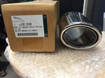 JAGUAR XJ XJ8 X350 НАКОНЕЧНИК ГЛУШИТЕЛЯ НОВЫЙ! C2C9103