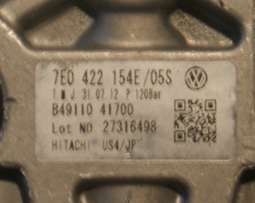 POMPA WSPOMAGANIA VW T5 T6 2.0TDI 7E0422154E