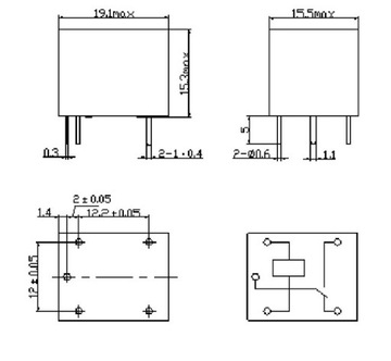 РЕЛЕ SRD-24VDC-SL-C