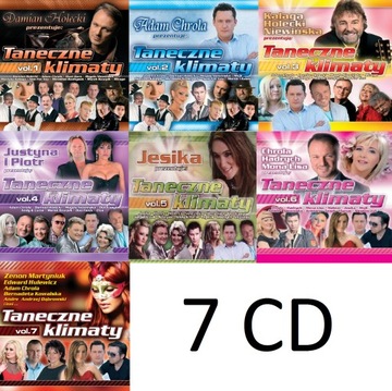 TANECZNE KLIMATY ŚLĄSKIE SZLAGIERY Komplet 7xCD !!