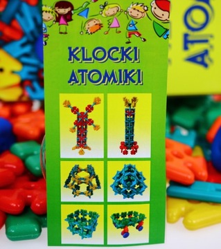 ATOMIKI POLISH BLOCKS + диски. Набор из 131 штуки.