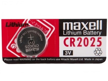 Bateria litowa CR 2025 MAXELL - CR2025 - 3V - 1szt
