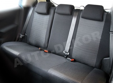 TOYOTA AYGO OD 05-2014r POKROWCE FOTELE LOTNICZE