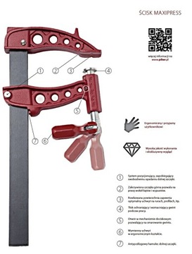 фото ориг. №16, Bevel carpentry table piher 400 x 120 mm p60040