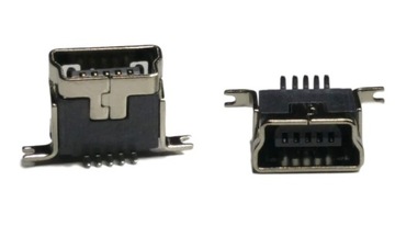 gniazdo mini USB pionowe krótkie