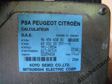 CITROEN C3 1.4 03R ŘÍZENÍ SERVA