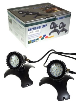 LAMPA OGRODOWA, 2 X 20 LED CQD-120L 2 X 1,5 W