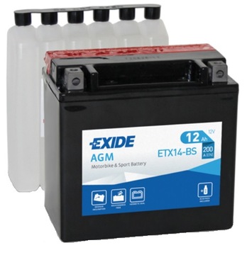 AKUMULATOR ETX14-BS EXIDE 12Ah 200A YTX14-BS MOTO