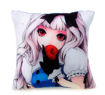 PODUSZKA ANIME 10 DZIEWCZYNKA SŁUCHAWKI OŁÓWEK 24H