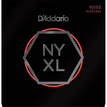 D'addario NYXL struny do gitary elektrycznej 10-52