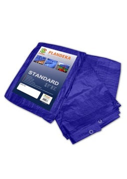 Plandeka standard 8x10m wzmacniana 60g