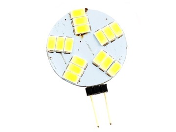 Żarówka G4 15 LED 12V DC 5630 3W 300lm Ciepły