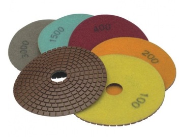 DEDRA Dysk diamentowy polerski 125mm g3000 H12G300