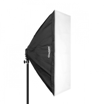 Oprawa softbox 40x40cm na 4 żarówki stałe