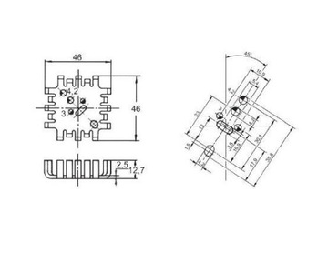 РАДИАТОР V4527D ASSMANN TO3/TO66/SOT9/SOT32/..