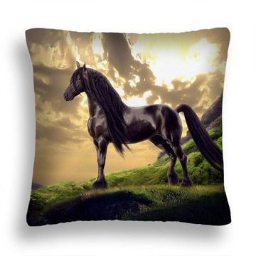 PODUSZKA 40x40 POSZEWKA + WKŁAD SUN FANTASY KOŃ 21