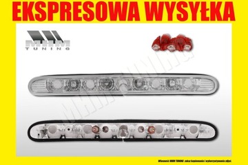 SVĚTLO STOP PEUGEOT 206 HATCHBACK 1998-09 CLEAR ČERVENÁ LED